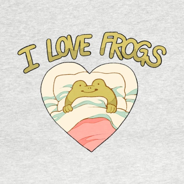 I love frogs by PeachyDoodle